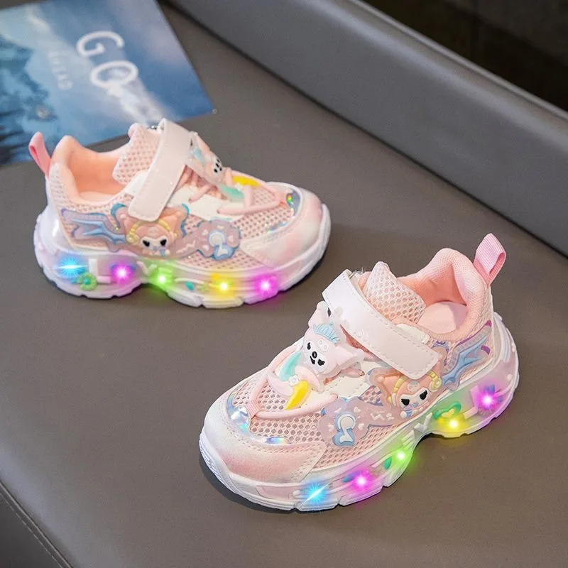 Dziewczęce Chłopięce Kawaii Sanrio Anime Dziecięce Buty Codzienne Śliczne Kreskówkowe Miękkie Oddychające Sportowe Trampki Prezenty dla Dzieci