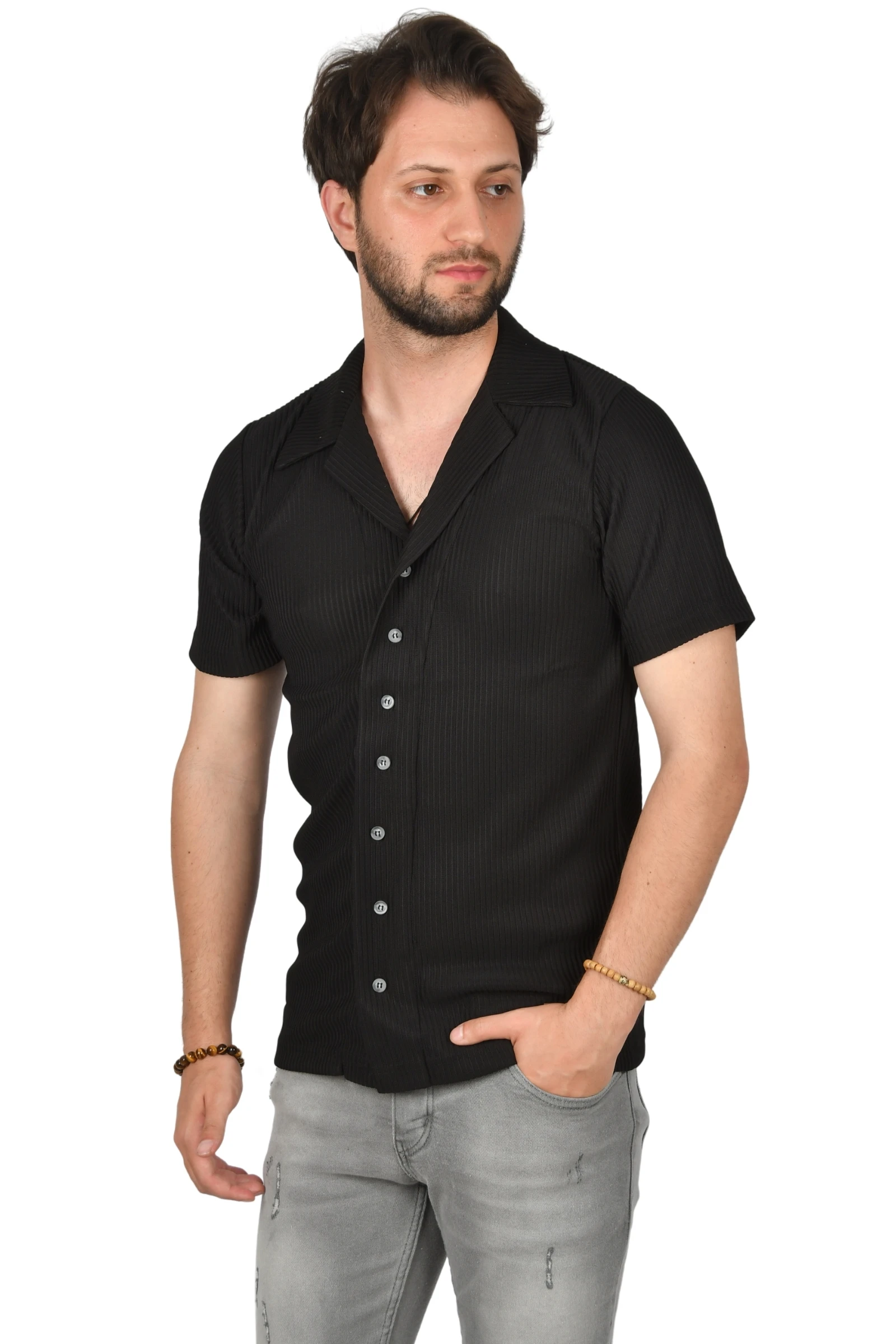 

Narrow-cut Lycra Combed Shirt with DeepSEA Fitment 2400449