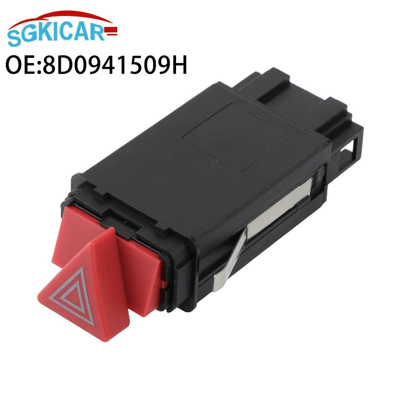 ODIDIO 8D0941509H Hazard Warning Emergency Flasher Light Switch 8D0941509H01C 8D0941509K 480941509C For Audi A3 A4 B5 A6 C5