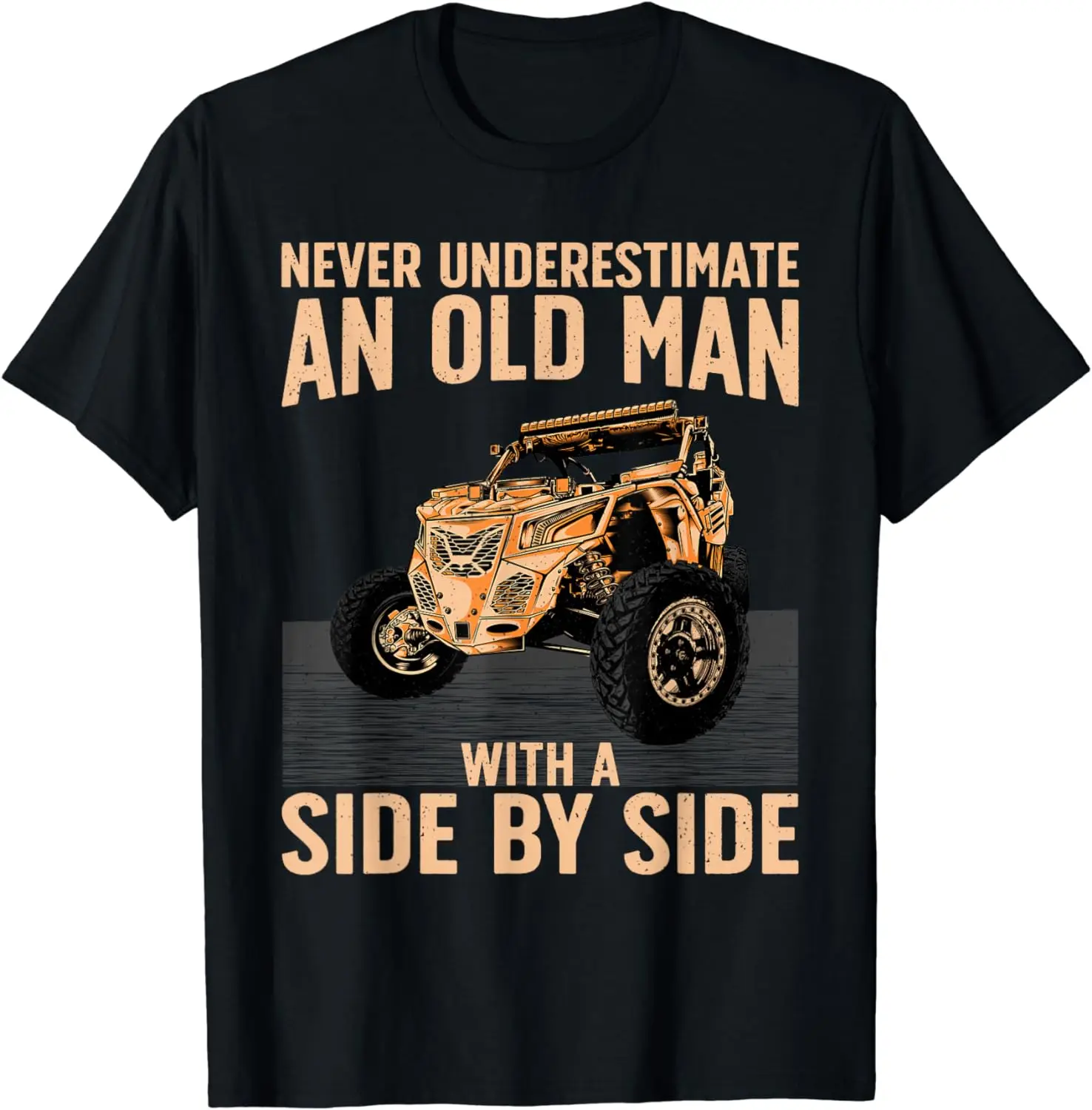 Cool SXS For Grandpa Men Dad Offroad UTV ATV Side-By-Side T-Shirt