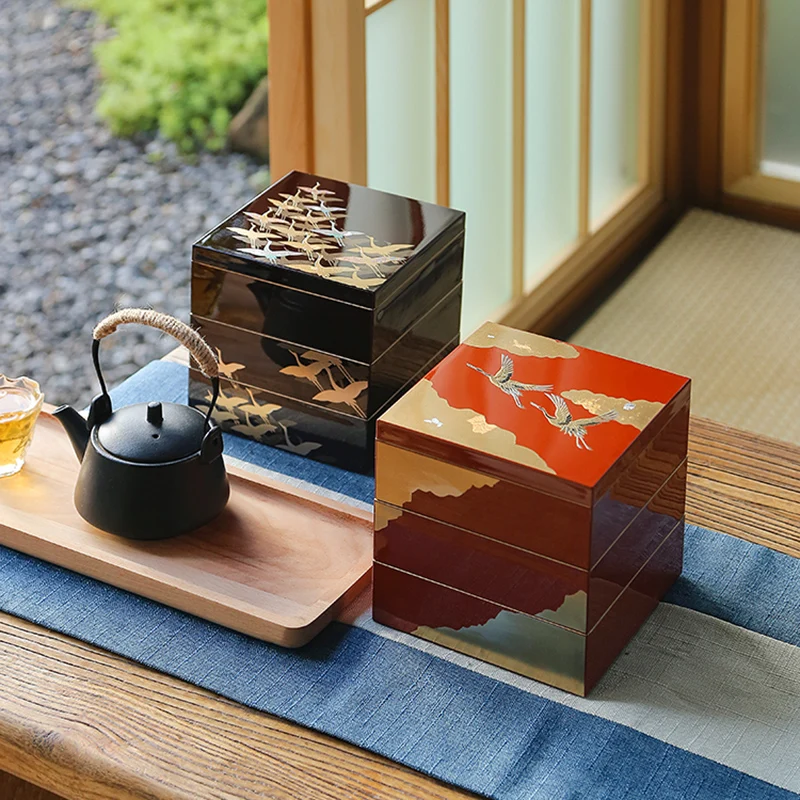 

Japanese Import Yamanaka Lacquerware Jewelry Box Luxury Wedding Storage Exquisite