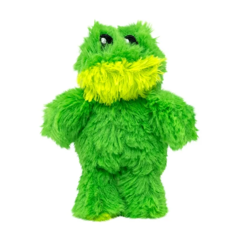 Soft Frog Dog Toy with Squeaker for Small Dogs