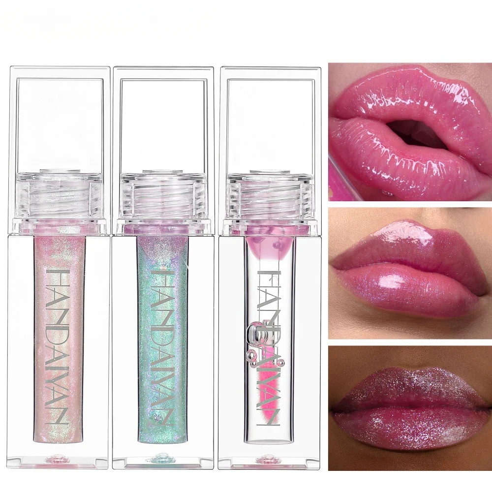 

Temperature Color Changing Lip Glaze Water Gloss Lip Gloss Long Lasting Moisturizing Non-stick Cup Shiny Liquid Lipstick Makeup