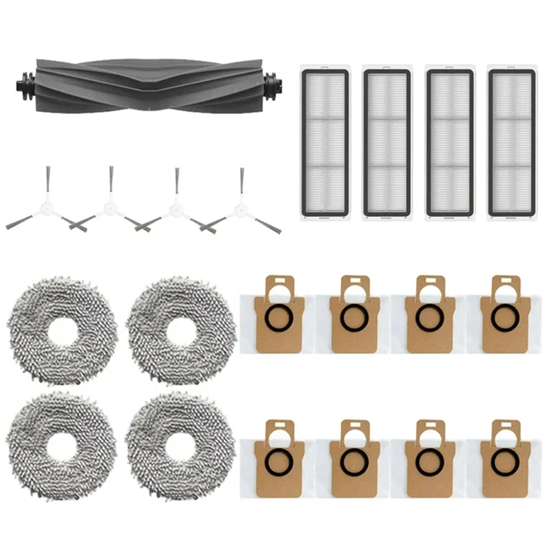 Per Dreame Bot L10s Pro L10s Ultra Robot aspirapolvere pezzi di ricambio spazzola laterale principale filtro mop sacchetti per la polvere