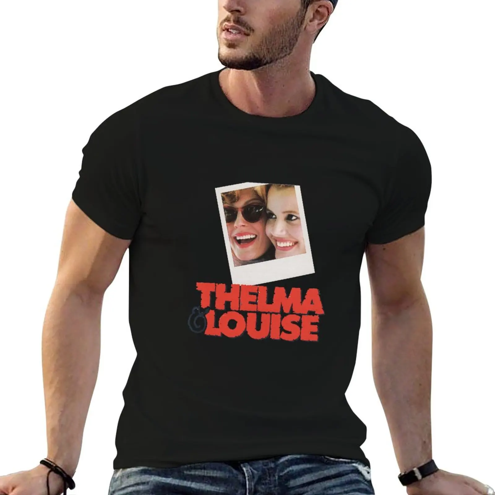 Thelma and Louise T-Shirt essential t shirt vintage black t shirts for men