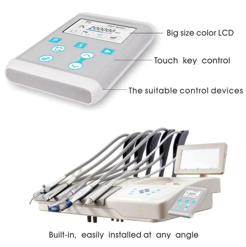 Portable Dental COXOs  INT+ 7 Program Brushless Electric Micro Motor Built in Dental Unit