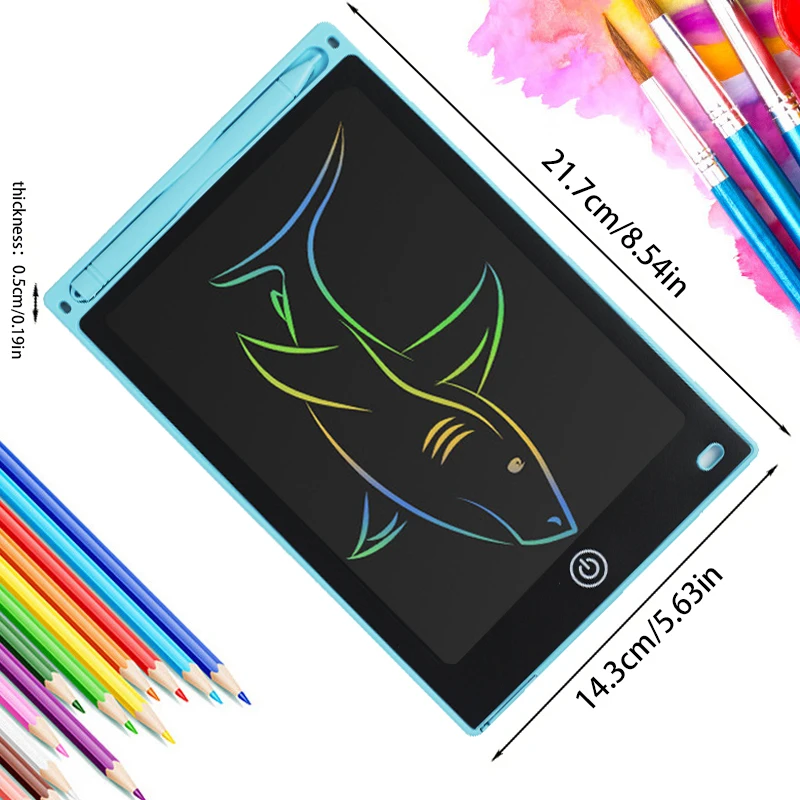 8.5 Inch LCD Writing Tablet Digital Drawing Tablet Handwriting Pads Portable Electronic Tablet Board For 3 4 5 6 7 8 Years kids image 5