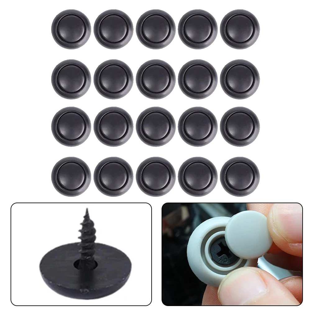 Practical New Trucks Motorcycles Trains Airplanes Caravans Cars Car Roof Liner Rivets Car Roof Liner Rivets 20MM Black