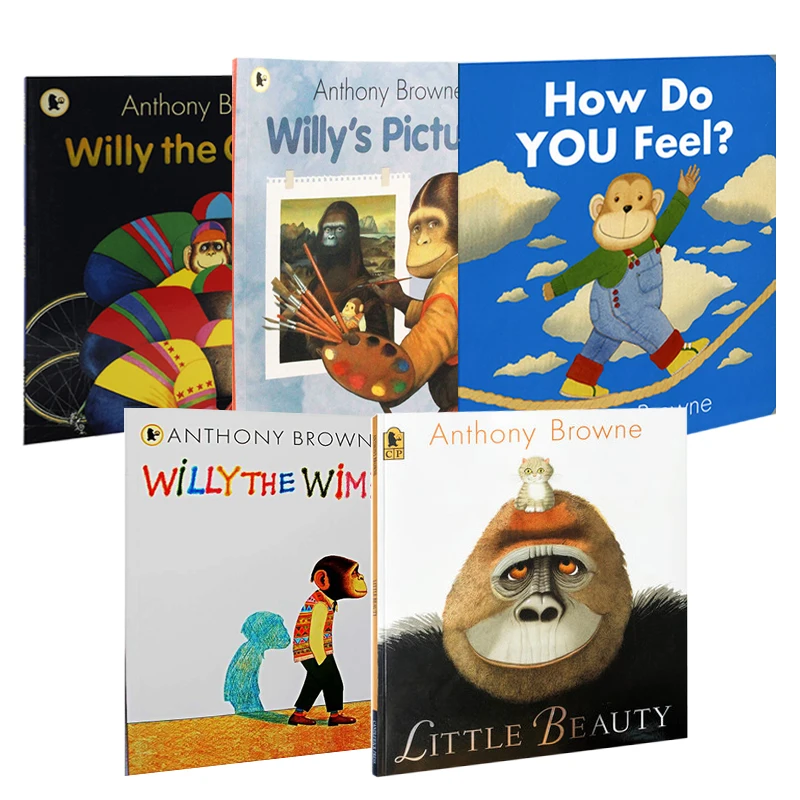 

How Do You Feel with Anthony Brown's The Early Teaching of The English Reading Picture Books Gifts Educational Toys for Children