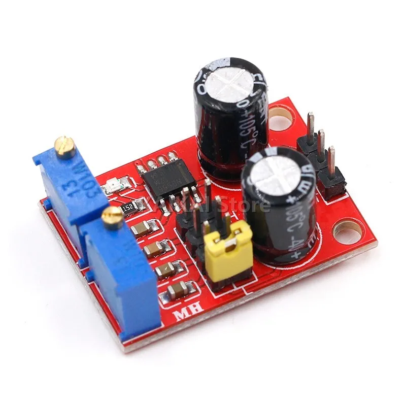 NE555 pulse frequency, duty cycle adjustable module,square/rectangular wave signal generator,stepping motor driver