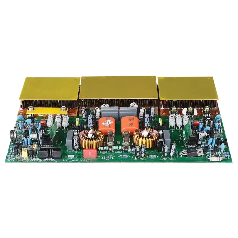 Professional 4-channel power amplifier with line array for audio sound equipment