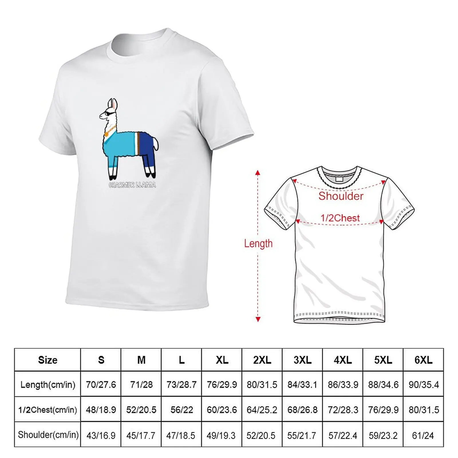 Charmer Llama T-Shirt g man t shirts for men funny t shirts dark humor T-Shirt