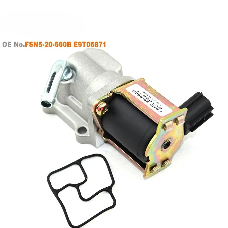 Brand New FSN5-20-660B FSN520660B E9T06871 Idle Air Control IAC Valve For Mazda 626 323 929 2 3 6 Protege EX DX LX 5 1999-2003