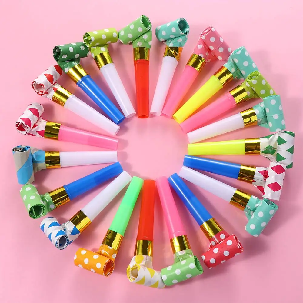 Favors Funny Prop Horn Whistle Dragon Whistle For Children Birthday Whistle Noise Maker  Party Blower Blowouts Whistles