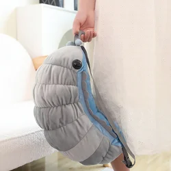 40cm Pill-bug Plush Backpack Cartoon Cute  Plush Toy Soft Stuffed Animal Shoulder Bag for Kids Girls Birthday Gifts