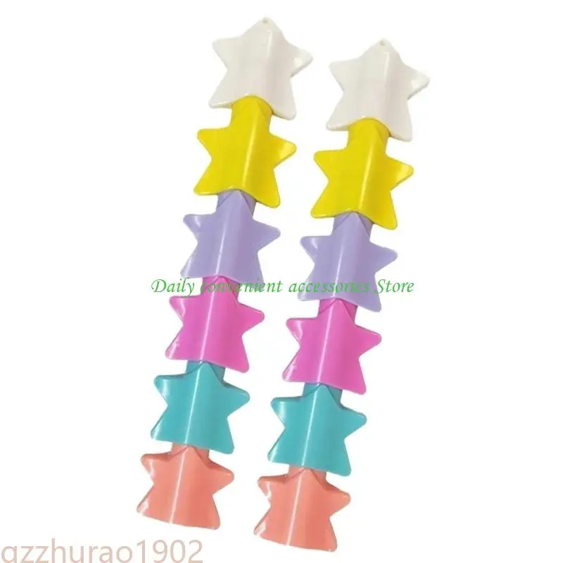 

97QB 2 Pcs Highlighter Markers Star Highlighter Splicing Highlighter Pen Bible Marker Pen Heart Highlighter for Scrapbooking