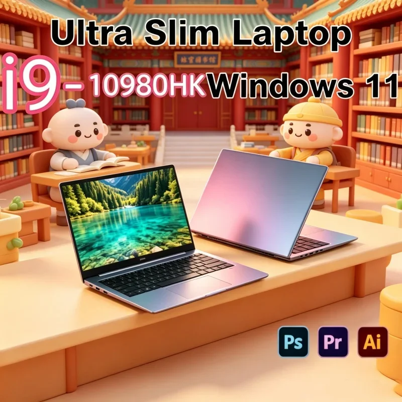 

Brilliant 2026 Novate 14.1" Laptop Fastened with I9-10980HK Speed CPU, Firm FHD IPS 120Hz Veiled Glint Screen