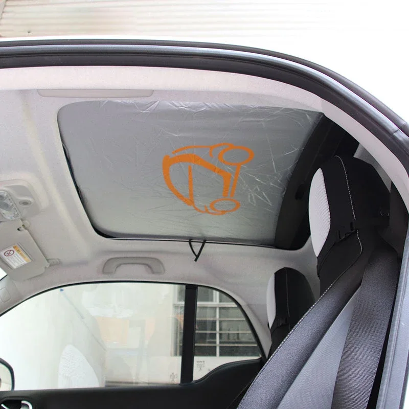 Солнцезащитный козырек для Mercedes Smart Fortwo Forfour 453 451, защита от УФ-лучей, солнцезащитный козырек для автомобиля, солнцезащитный козырек,