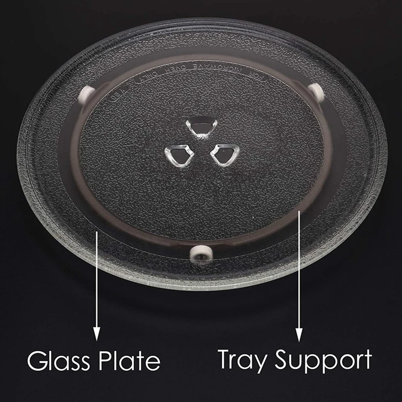 4Pack Microwave Roller Ring Microwave Oven Turntable Ring Plate Tray Support Ring for Glass Plate Tray Supporting LZB