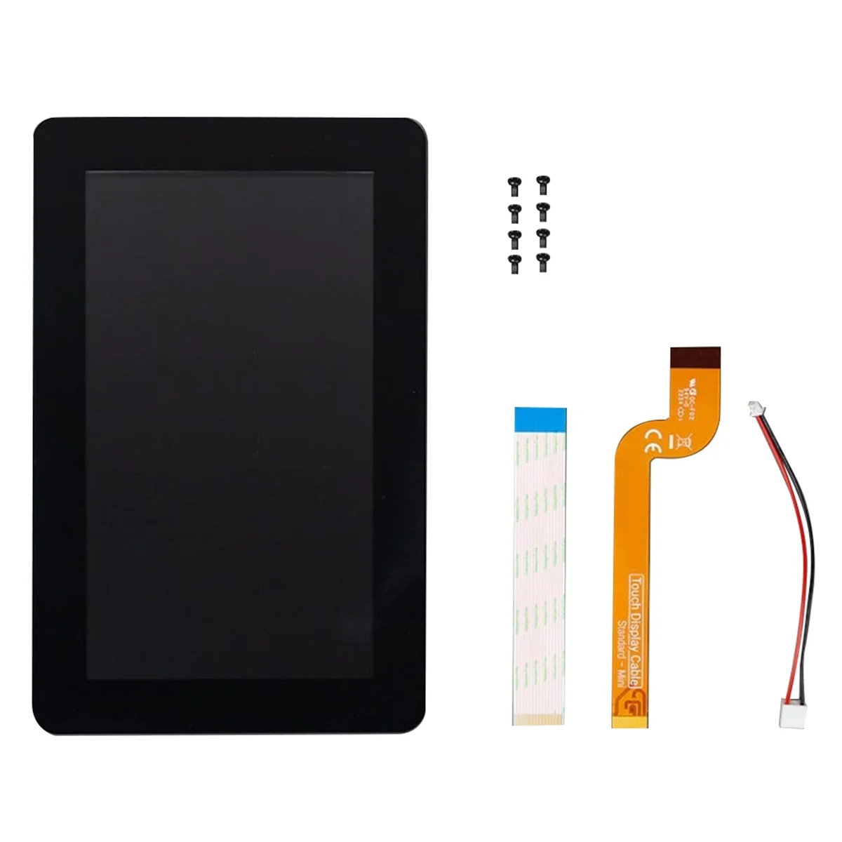 Para Raspberry Pi Pantalla táctil de 7 pulgadas para proyectos e educación