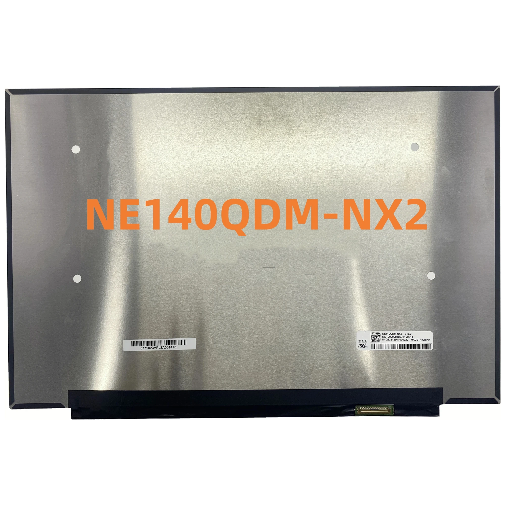 

NE140QDM-NX2 V18.2 14Inch Laptop LCD Screen IPS LCD Module 2560×1600 WLED eDP 40pins