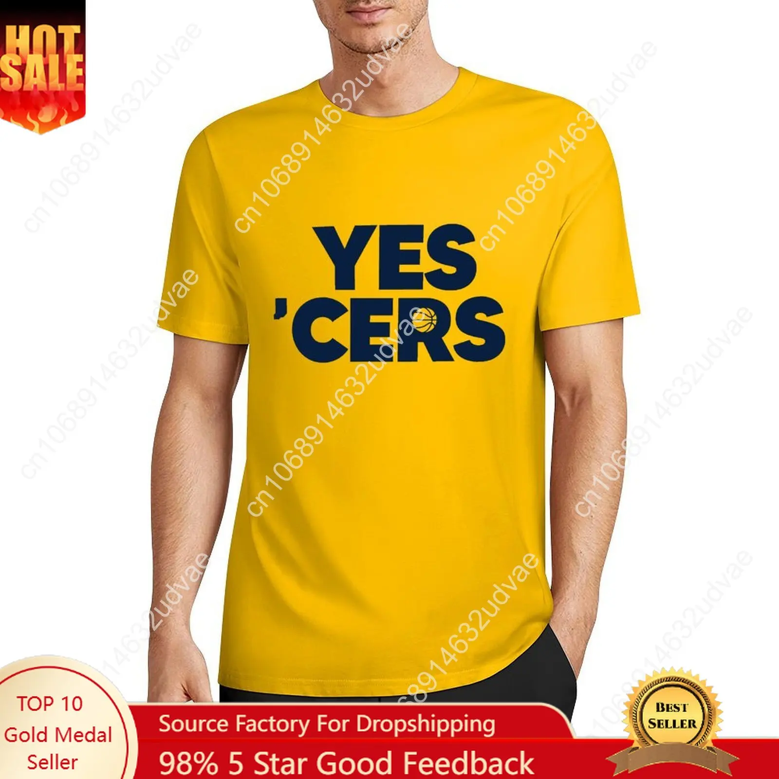 

Yes Cers Indiana Supporters Basketball T Shirt Men Women Cotton Tshirt Haliburton 2025 Short Sleeve Tee Casual Clothes Unisex