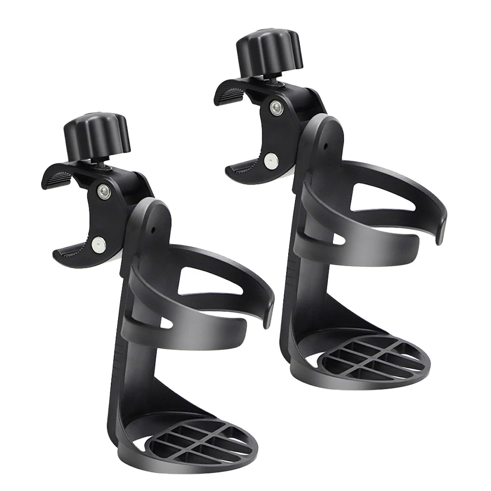 

2 Pcs Cup Holder Wheelchair Cart Attachment Bed Bottle Cage for Bike Crutch Bicycle Pp Crib Child Walker