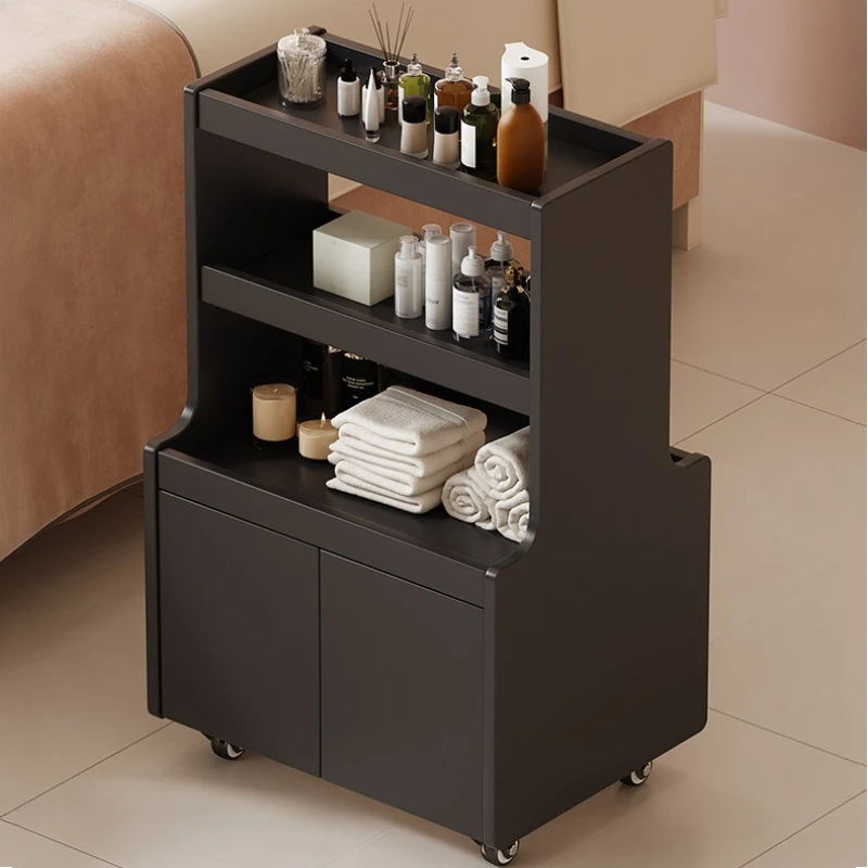 

Тележка на колесиках, тележка для хранения, сервировочная тележка для салона красоты, мебель для салона, косметическая тележка для салона регистрации, ручная тележка