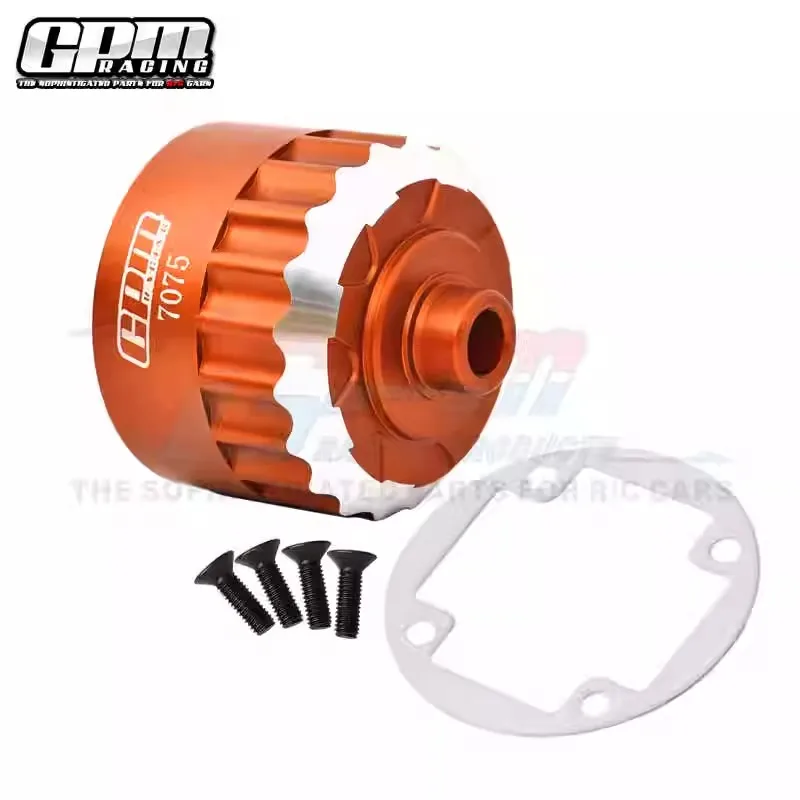 GPM 7075 Alloy Front/Center/Rear Diff Housing For Losi 1/6 Super Baja Rey 1.0/2.0 LOS252069 / LOS257006