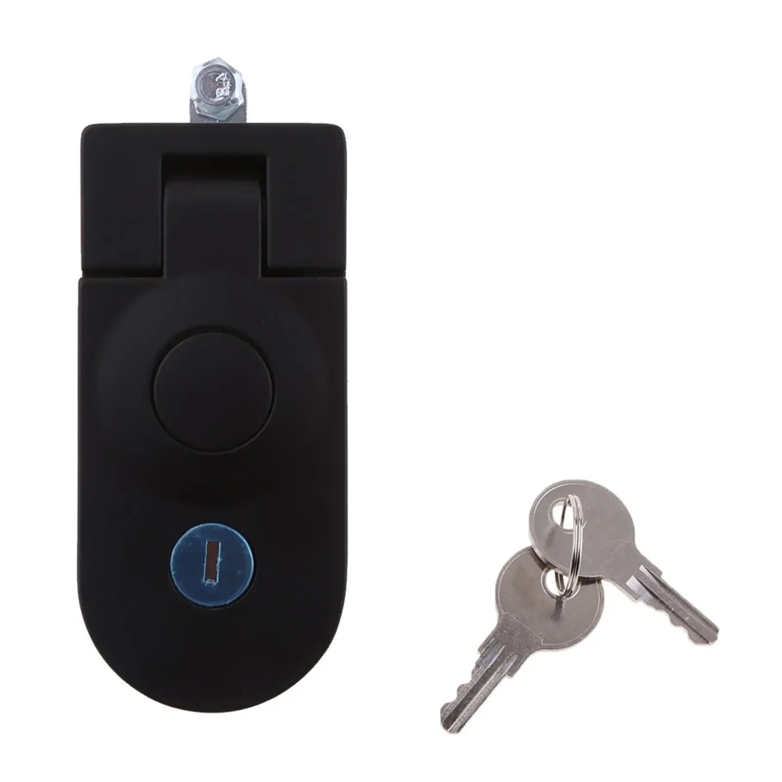Push Button Compression Lock Toolbox Latch Flush Mount Anti Theft Trailer Parts for Camper and Caravan