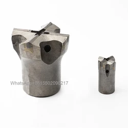 1PC Carbide Rock Drill Bits/Rock Drilling 7 Degree Cone Cross Bit Mining Bits/For Hard Rock Drilling
