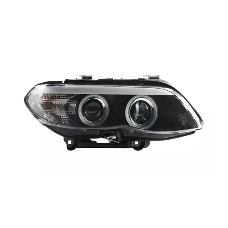 Headlight For  X5 E53 Headlights 2004-2006 X5 led car headlight Angel eyes with projector lens