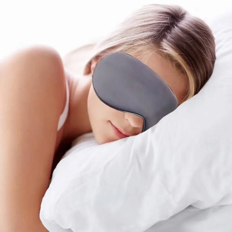 Sleep Eye Cover Light Blocking Eye Covers Adjustable Strap Night Blindfold Light Blocking Eye Covers Adjustable Sleep Aid Sleep