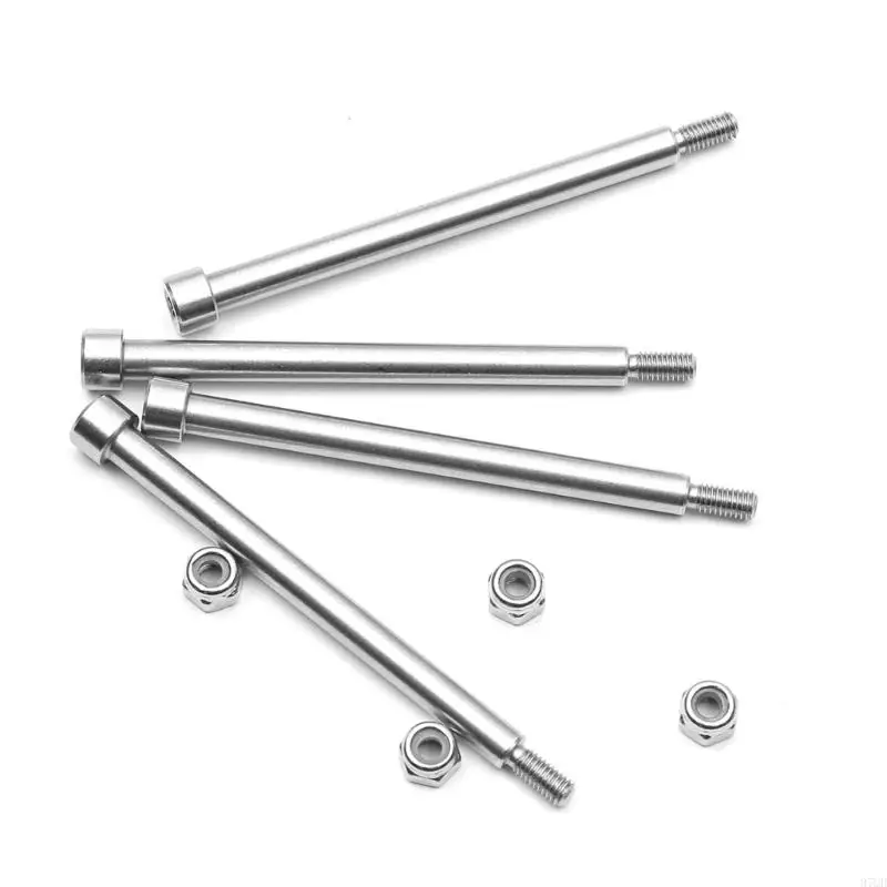 97qd 4 pc per pin cerniera in acciaio indurito con noci compatibili con auto controllo telecomandata