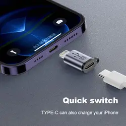 USB Type-C Adapter Micro USB Adapter Mini USB Micro/IOS USB C To USB Adapter Mini Fast Charging To Type-C Converter