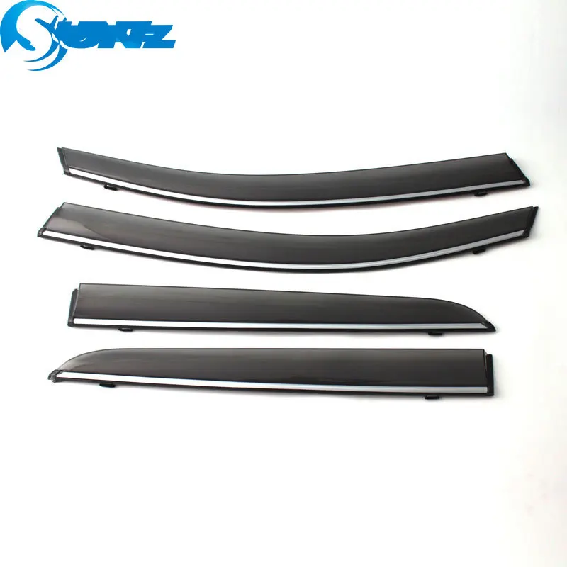 Wind Rain Guard For Nissan Sylphy / Sentra / Bluebird 2020 2021 2022 2023 Car Window Accessories Window Visor Weathershield