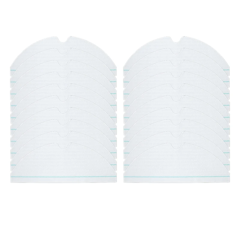 20 pezzi per Xiaomi Roborock Roborock Q7 Max / Max + / T8 accessori per Robot spazzanti Mop vibrante monouso straccio