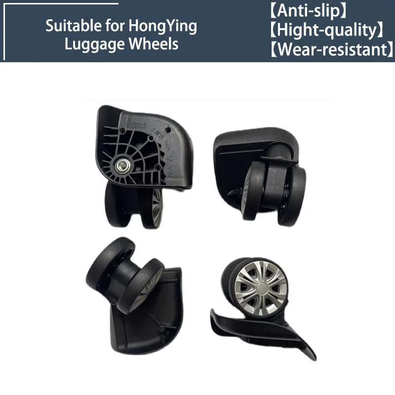 

2/4 Wheels Universal Wheels for HongYing W-A Swivel Wheels Luggage Accessories Replacement Trolley Parts for Suitcase