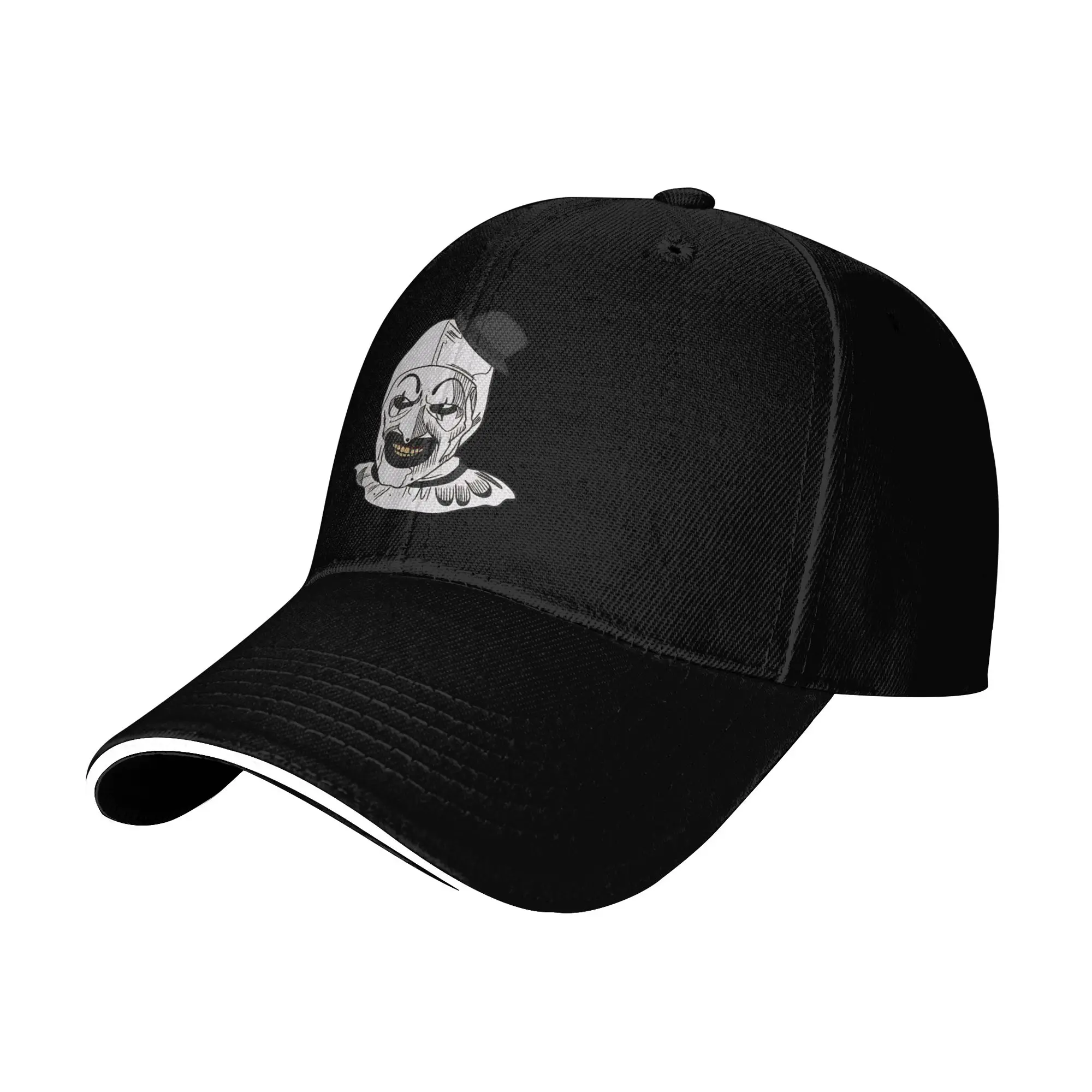 Schrecklicher Clown  Sun Baseball Cap Terrifier Summer y2k Cute Trucker Hat For Female Male Tennis Skate Snapback Cap