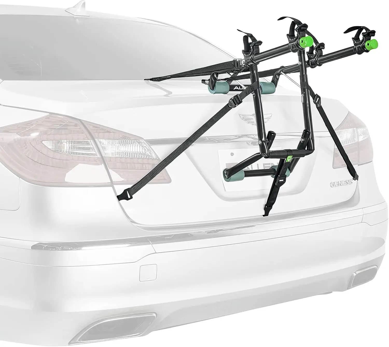 

Sports Deluxe 2-Bike Trunk Mount Rack, Model ZN102, Black