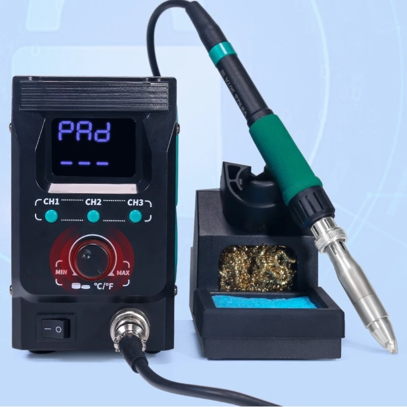 High-power Constant Temperature Digital Soldering Station  3 Screens LCD Display With 3-stage Storage Function