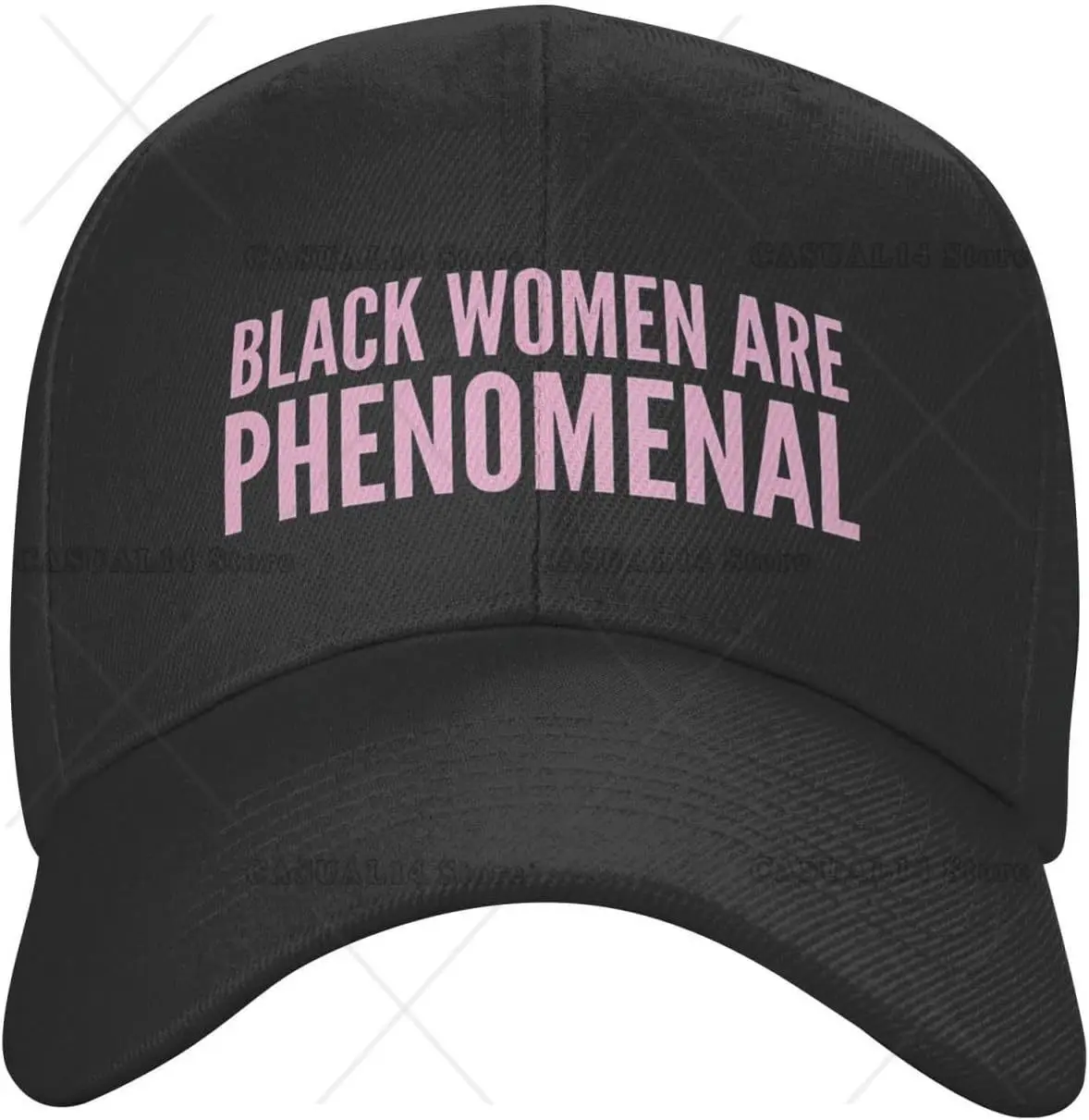 

Black Women Are Strong Funny Baseball Cap Plain Trucker Hat Fitted Dad Hat for Men Women