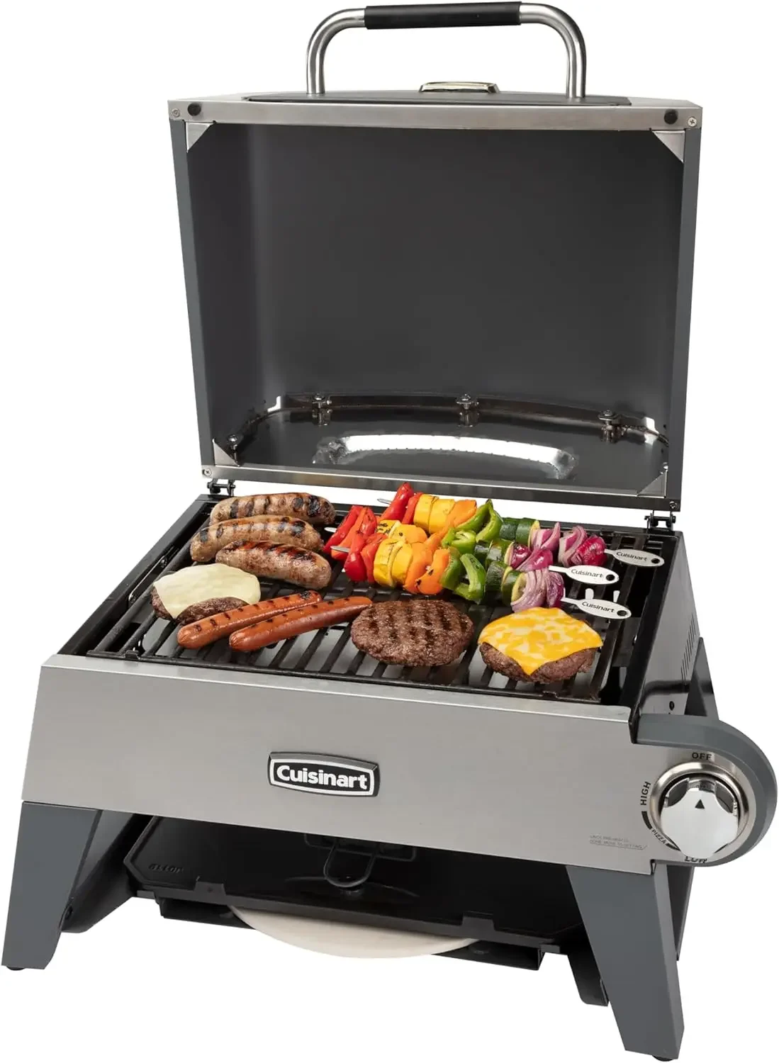 CGG-403, 3-in-1-Pizzaofen, Grill & Grill