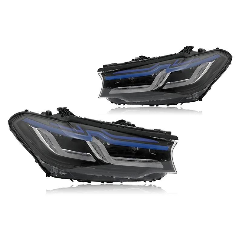 

Фары для BMW 5 серии G30 G38 2018-2020: Комплект для модернизации до LED DRL, передние фары, подключи и работай, автомобильные аксессуары