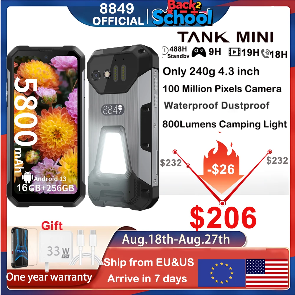 Испания Склад 8849 Tank Mini Unihertz