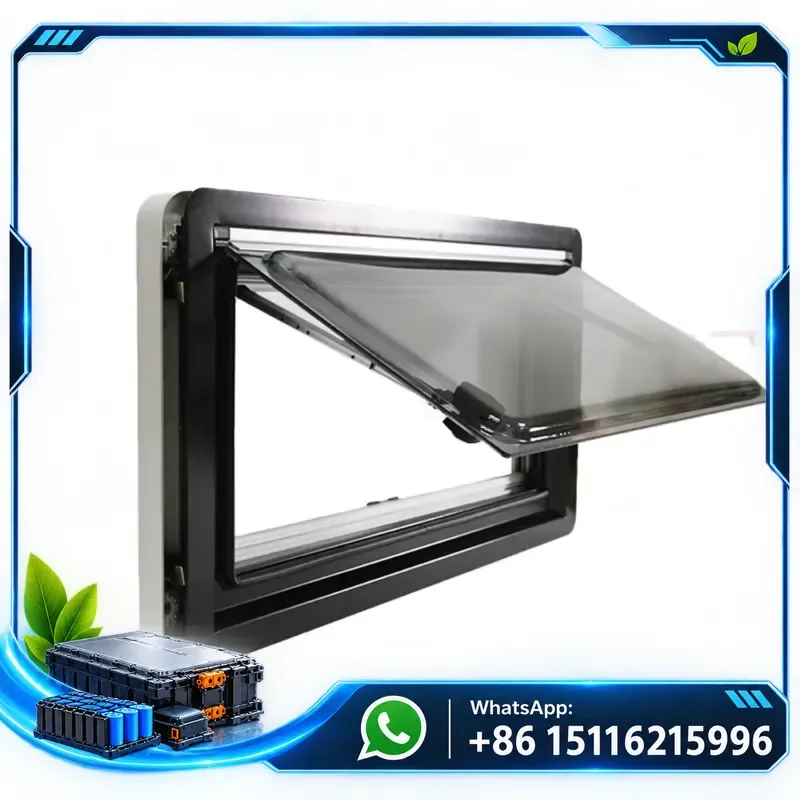 500*350mm Factory Price MayGood Right Angle RV Side Window Aluminum Outer Frame and ABS Inner Frame for Variety Types of RVs
