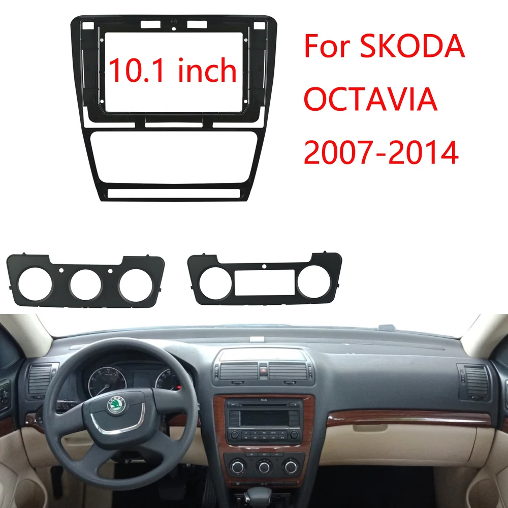 

Car Radio Android stereo screens navigation cable frame canbus For SKODA 2007 2008 2009 2010 2011 2012 2013 2014 OCTAVIA 10INCH