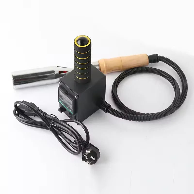 500W Handheld Logo Hot Stamping Machine Bread Burger Branding Machine for Brass Stamps Naterial Lamella Tube Settler