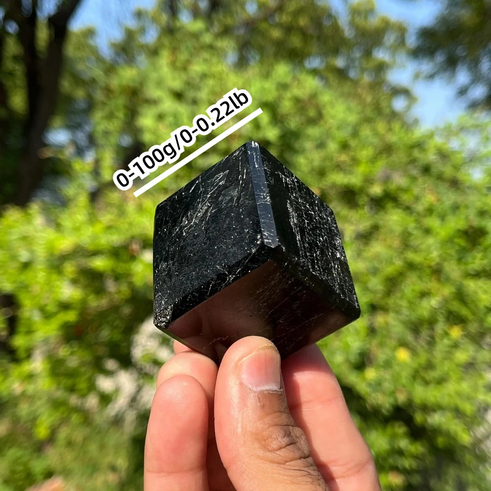 Natural Black Tourmaline Cube Occasions Like Mother'S Day Father'S Day Graduations Perfect for Home or Office Decor