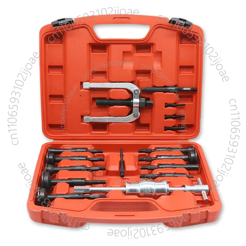 16-piece Set of Inner Bearing Puller, Washing Machine Bearing Puller Removal Tool, R-hole Training Sliding Hammer Removal Set